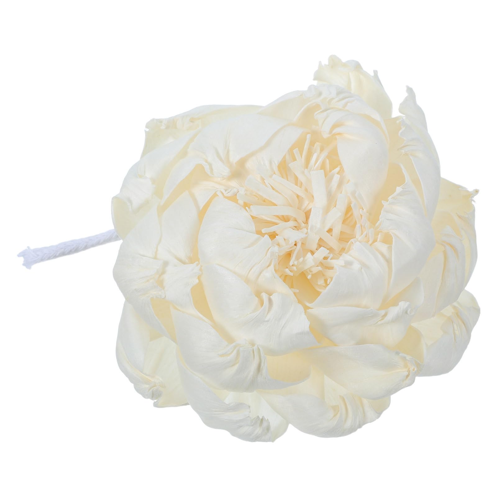 Beaupretty Fleur Diffuseur sans Flamme Rotin avec Motif Pivoine Décoration Parfumée pour Maison et Hôtel Accessoire de Parfum Intérieur Élégant et Naturel