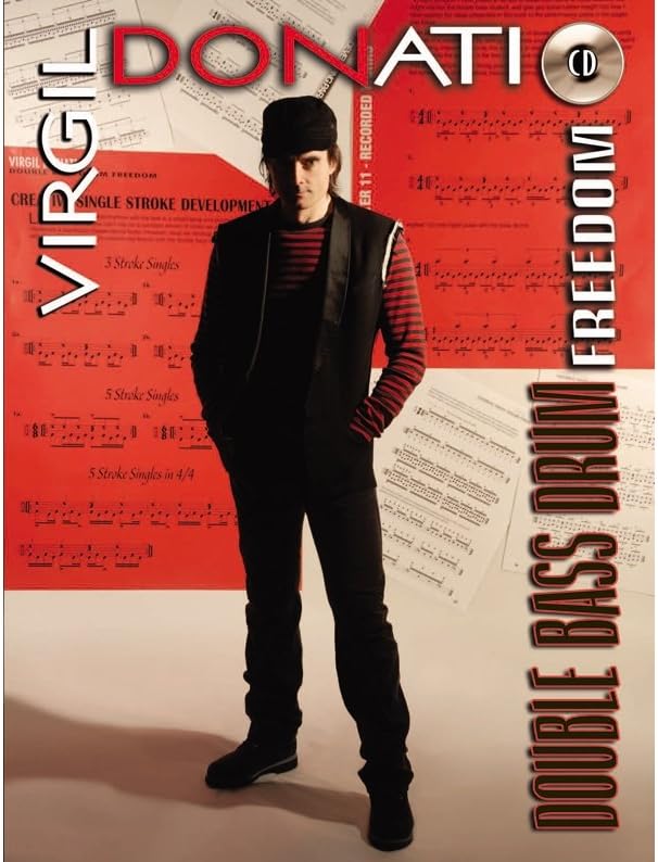 Virgil Donati -- Double Bass Drum Freedom: Book & CD Paperback – November 1, 2009