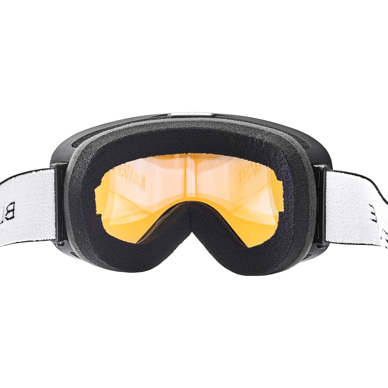 Black Crevice Occhiali da Sci con Lenti Cilindriche Occhiali da Sci Unisex Adulto