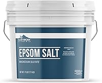 Vista 5 de Earthborn Elements Sal de Epsom (5 galones), solución de remojo de sulfato de magnesio (624 onzas)