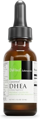 DAVINCI Labs DHEA liposomal - Suplemento dietético líquido para apoyar el sistema inmunológico, la salud de la tiroides y los niveles hormonales