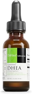 DAVINCI Labs Liposomal DHEA - Liquid Dietary Supplement to Support Immune System, Thyroid Health and Healthy Hormone Levels* - with DHEA (Dehydroepiandrosterone) and Stevia Leaf Extract - 30 ml