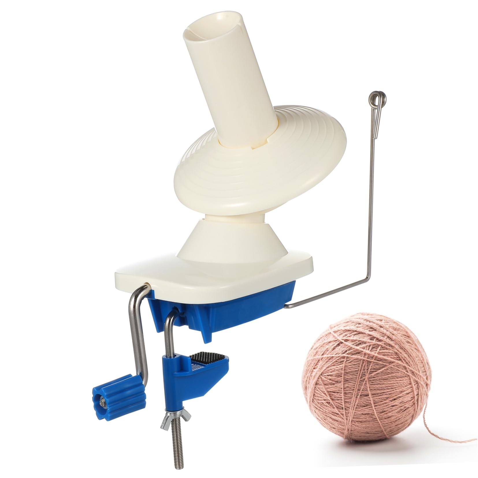 ARTIBETTER Hand Winding Machine Yarn Winder for Knitting Yarn Winder Space-Saving
