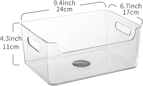 Miniatura 2 de Contenedores para nevera, accesorios de almacenamiento y organización de cocina, transparentes