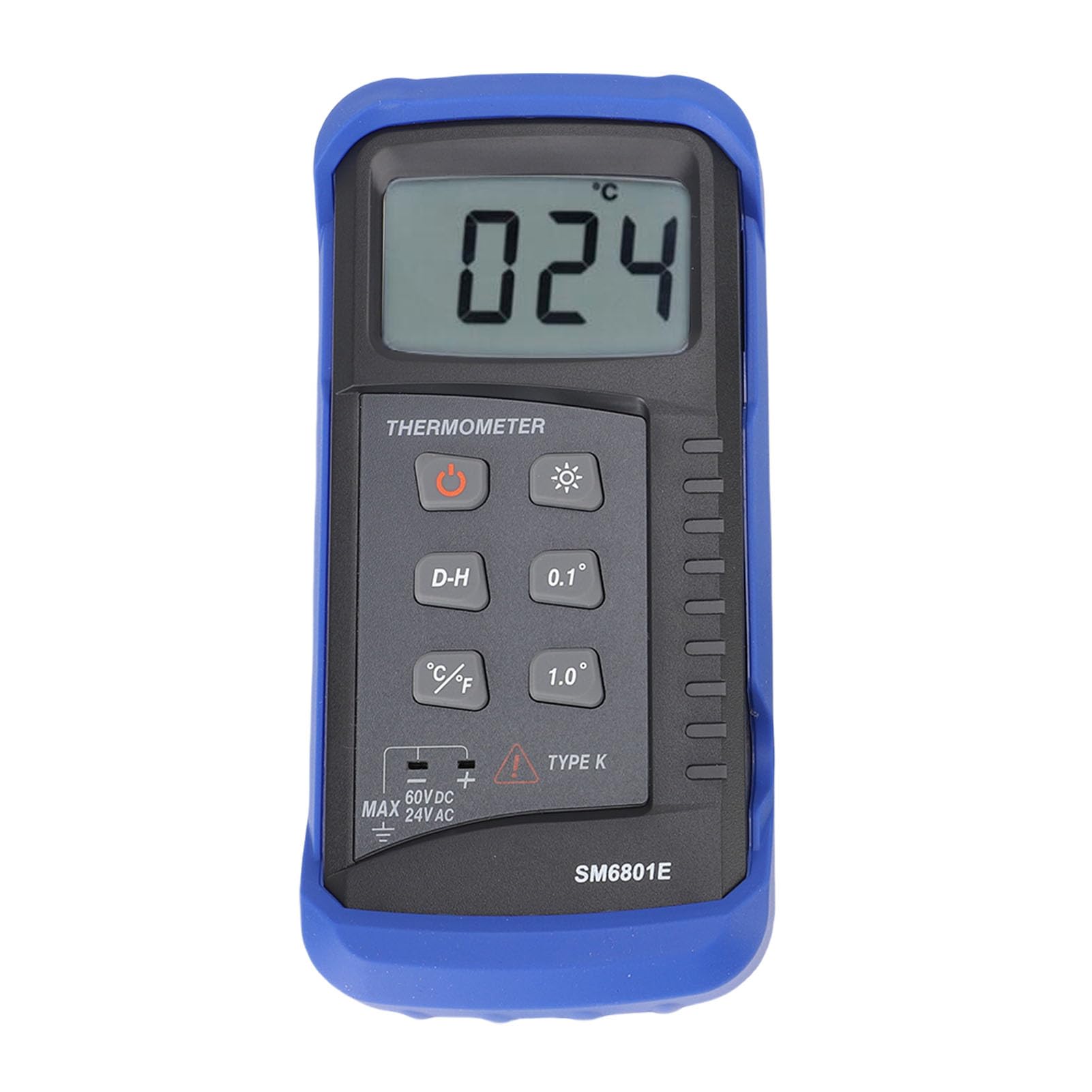 Fafeicy Termometro Digitale per il Controllo della Temperatura di Cottura con Display LCD e Retroilluminazione Fino a 2372°F per Uso Interno Ed Esterno