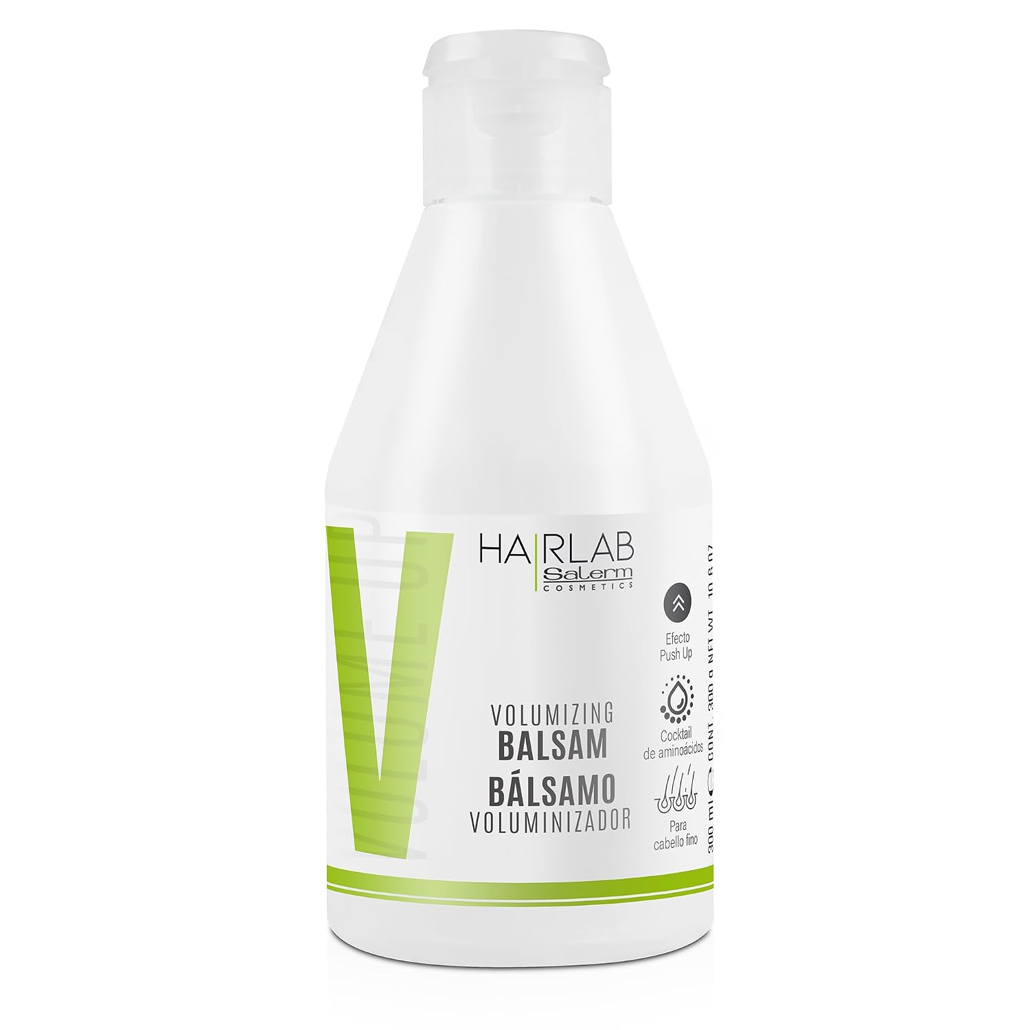 SALERM - Volume Conditioner - Volumizing Hair Lab - 300 ml - with Caffeine and Amino Acids - for Fine and Limp Hair - Adds Body and Volume to Hair - Paraben-Free