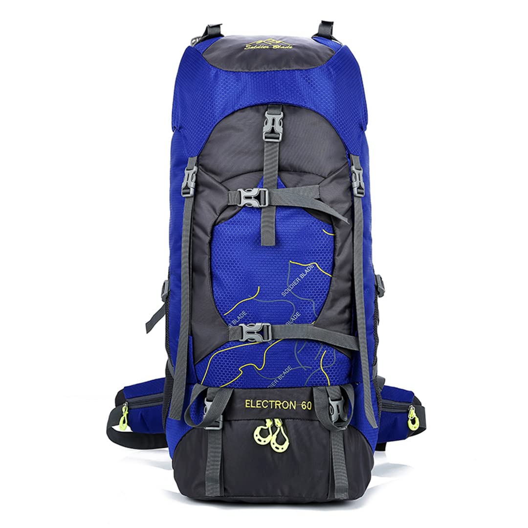 Hcclijo Mochila de viaje al aire libre Trekking Mochila de viaje de gran capacidad al aire libre impermeable deportes bolsa de escalada