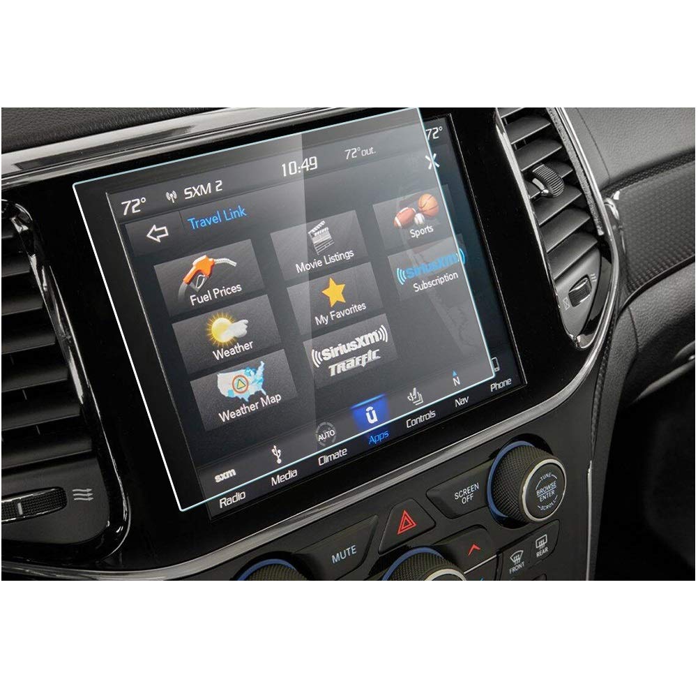 Flyingchan Screen Protector Compatible with 2019-2021 Jeep Cherokee 8.4 Inch Touch Screen,Anti Scratch,Shock-Resistant,Premium Tempered Glass