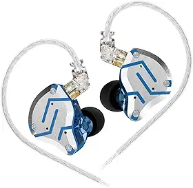KZ ZS10 Pro fone de ouvido intra-auricular, fones de ouvido Bass KZ, 4BA 1DD KZ fone de ouvido multi driver para Systerm, fone de ouvido KZ no palco, monitor de ouvido para baterista cantor