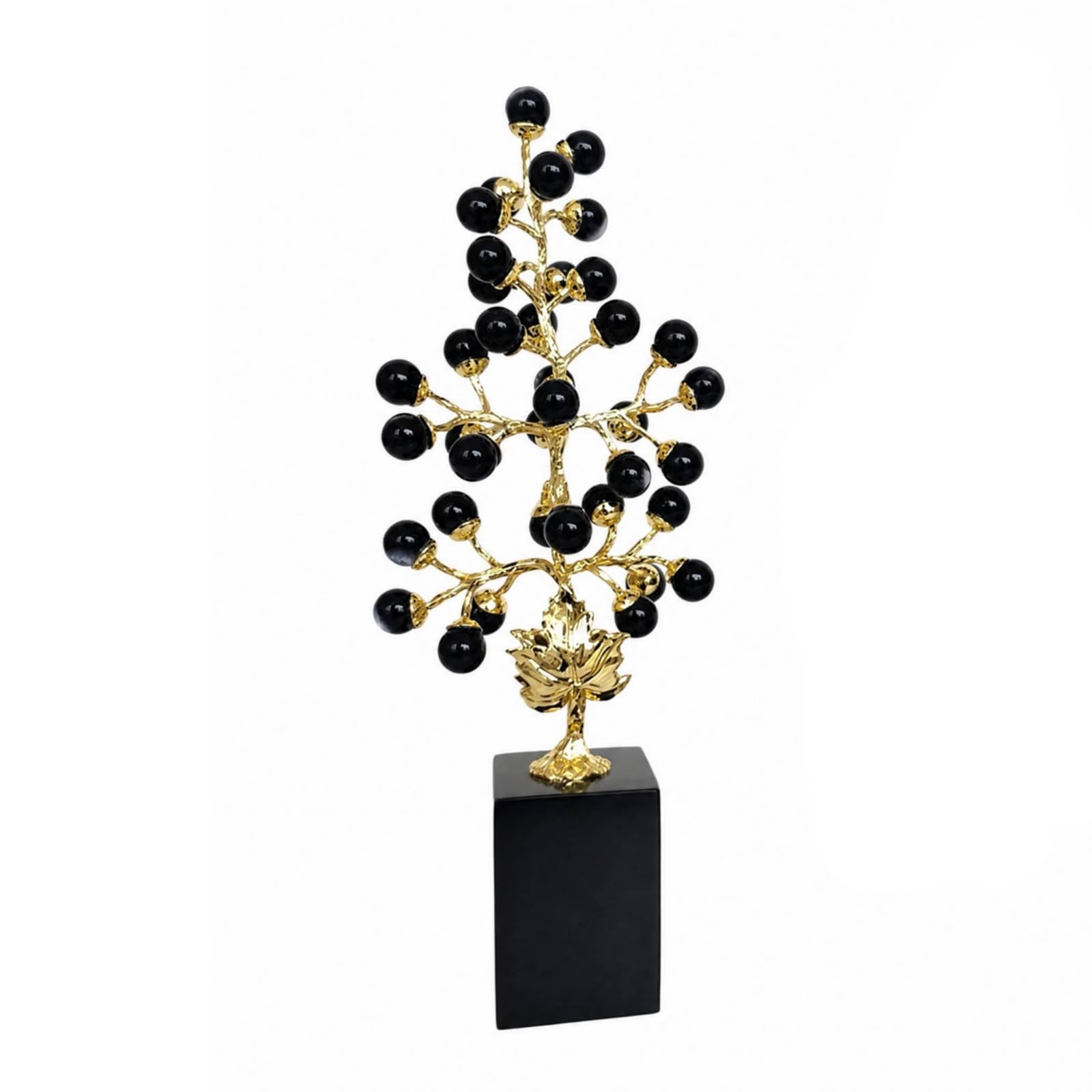 Arbre en Métal | Élégant, Raffiné, Décoration, pr lon, Bureau, Crémaillère, Noir