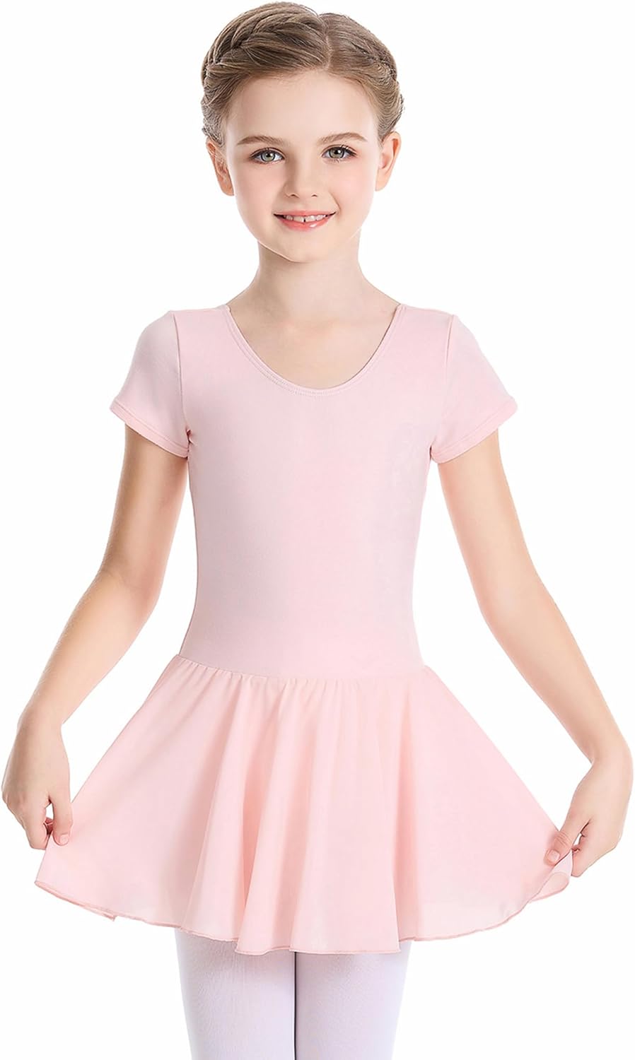 Phoeswan Ballet Leotards for Girls, Girls Dance Outfit with Skirt, Ballerina Ballet Dress for Toddler Girls/Junior