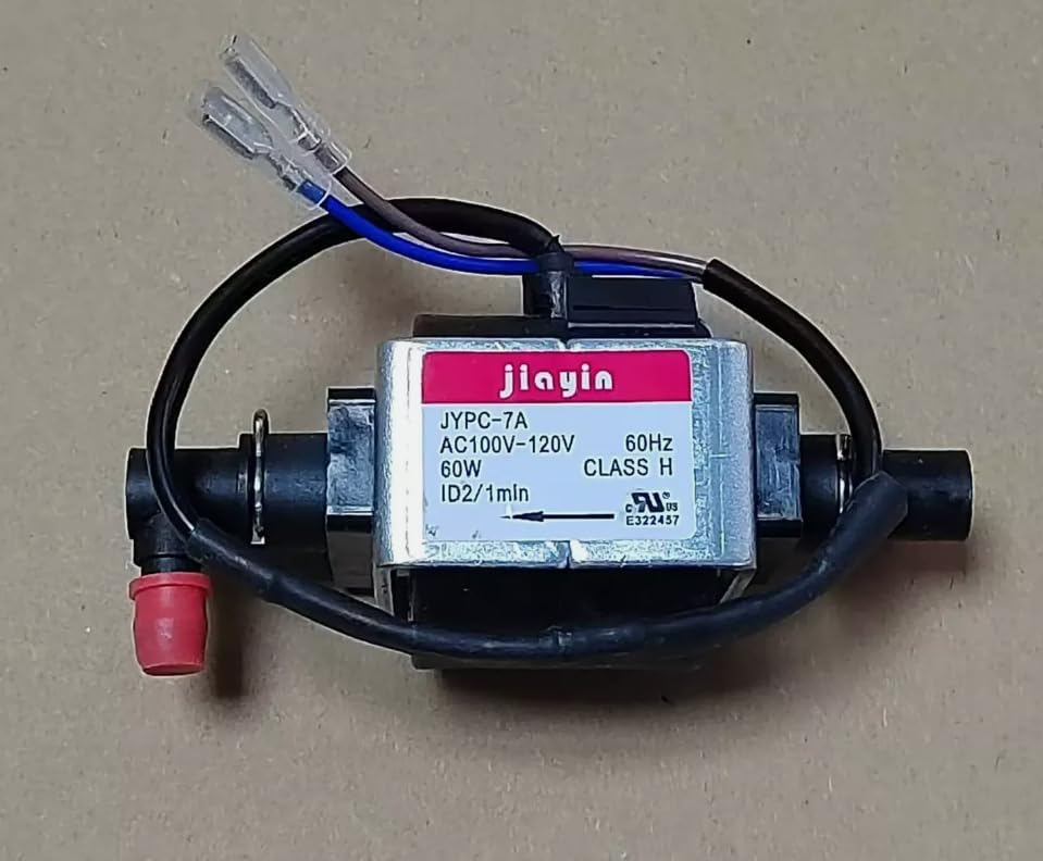 QXNASU DCC-1 JYPC-7A Water Pump, side view con connessioni