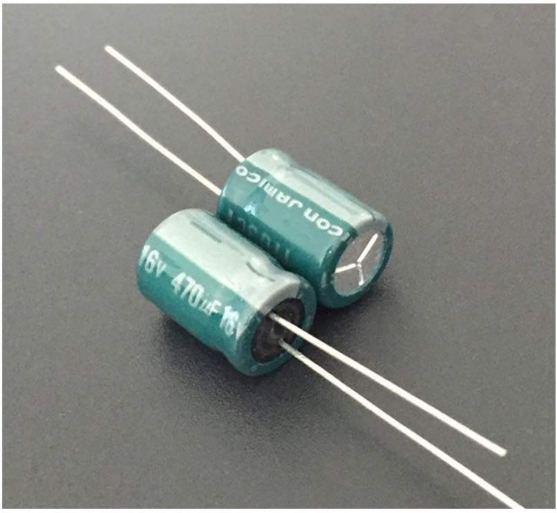 MAXBUS Capacitors 100pcs 470uF 16V JAMICON MZ Series Low