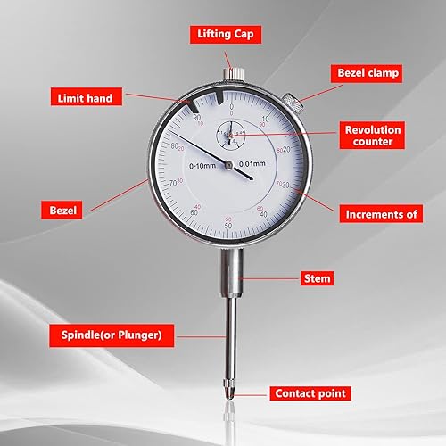 Miniatura 4 de Indicador de esfera de sierra de mesa, plantilla de alineación de valla de sierra de mesa, calibrador de sierra de mesa ajustable con indicador de