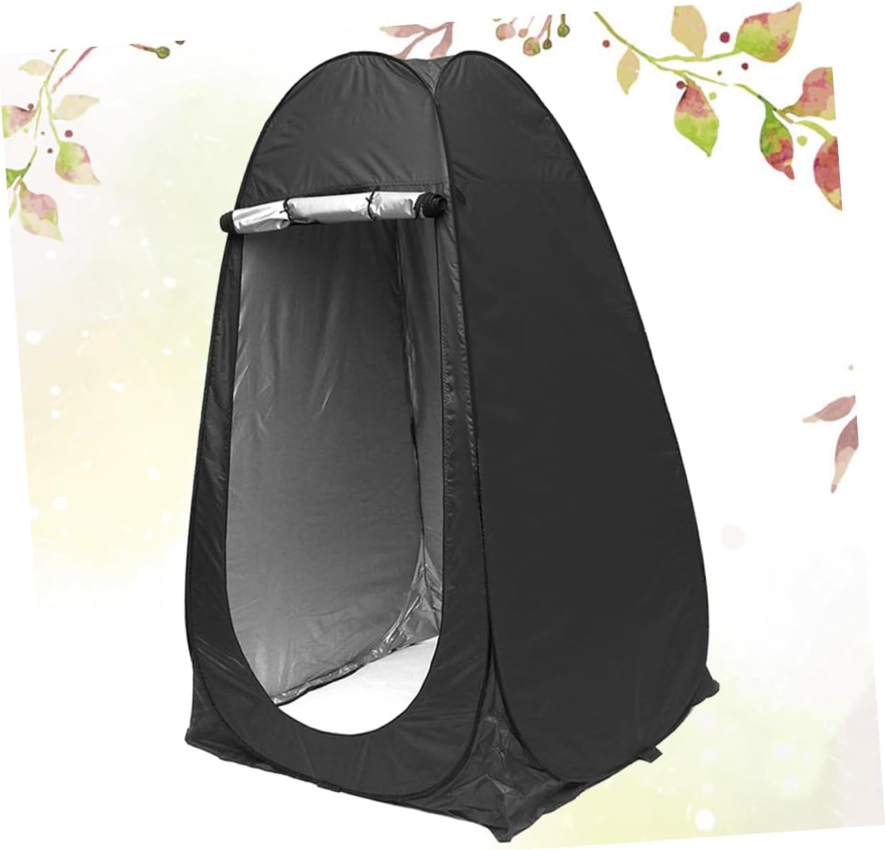 1Pc Portable Movable Changing Tent Outdoor Automatic Fishing Tent for Camping No Design Durable Black for Fishing Outdoor Activities