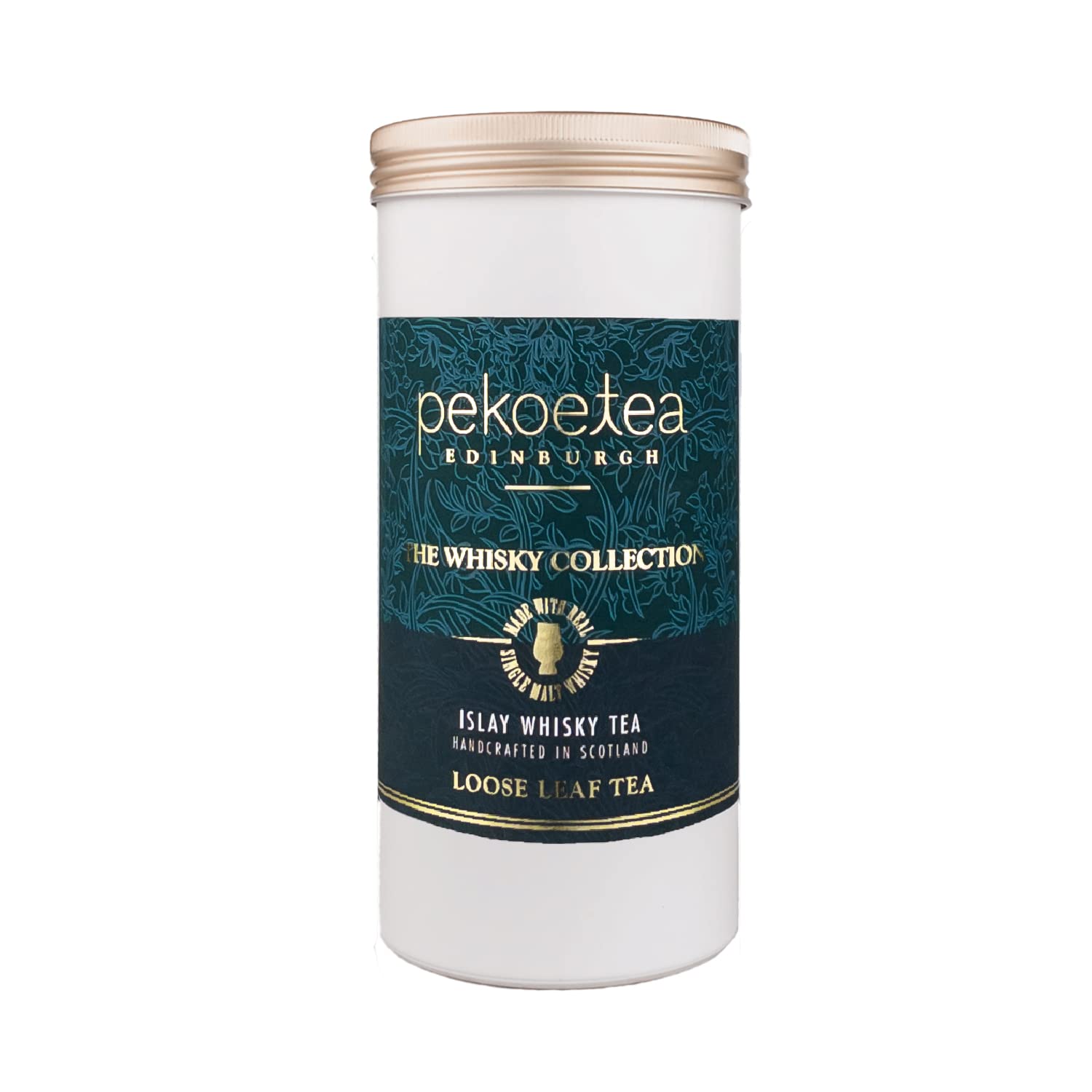 Islay Whisky Tea from PekoeTea Edinburgh - Black Tea with Islay Malt Whisky with Citrus, Lemon & Star Anise - Loose Leaf & Teabags