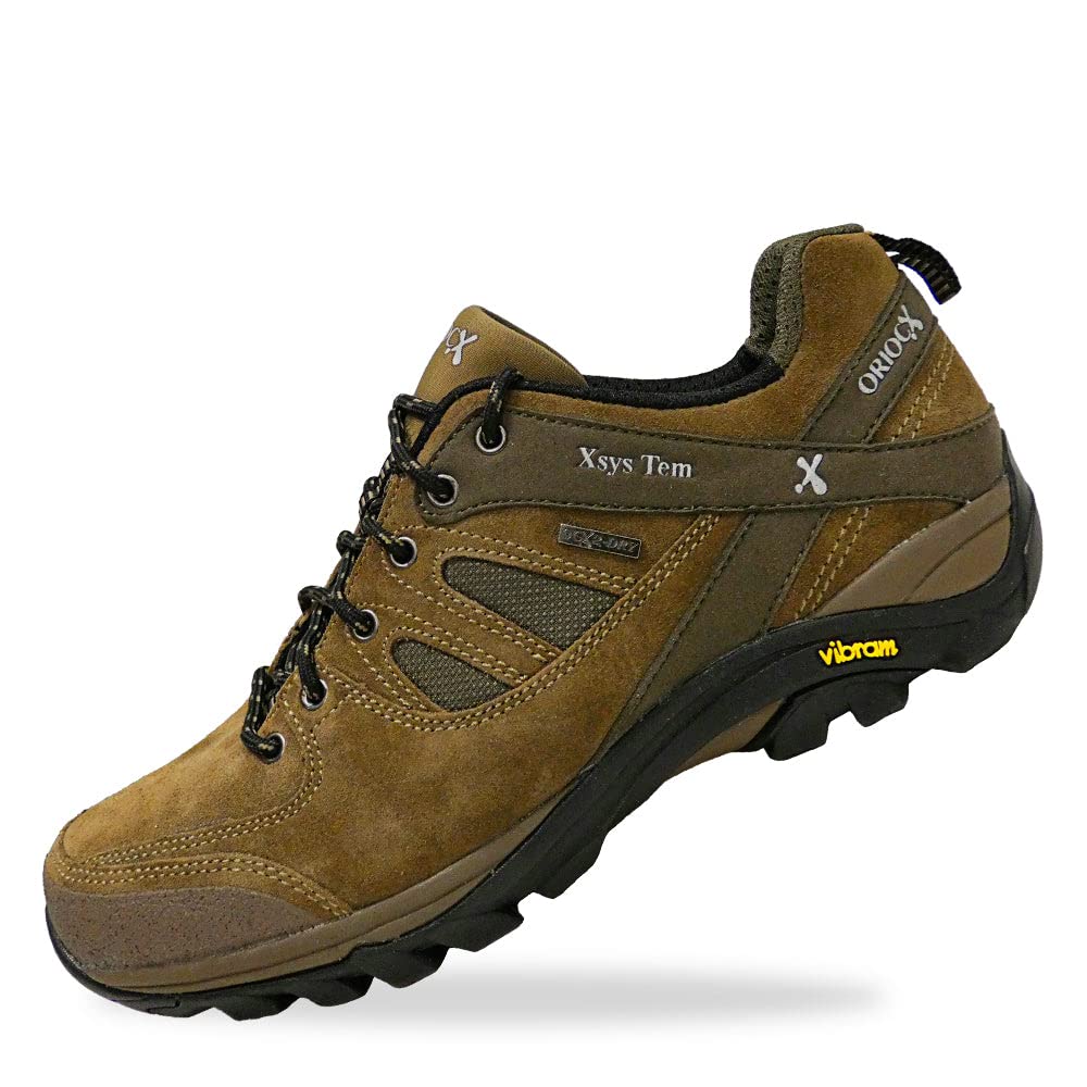 Oriocx Viguera - Zapatillas de Trekking y Senderismo Impermeables, con Membrana Interior y cómodas - Unisex - Marrón Talla 40