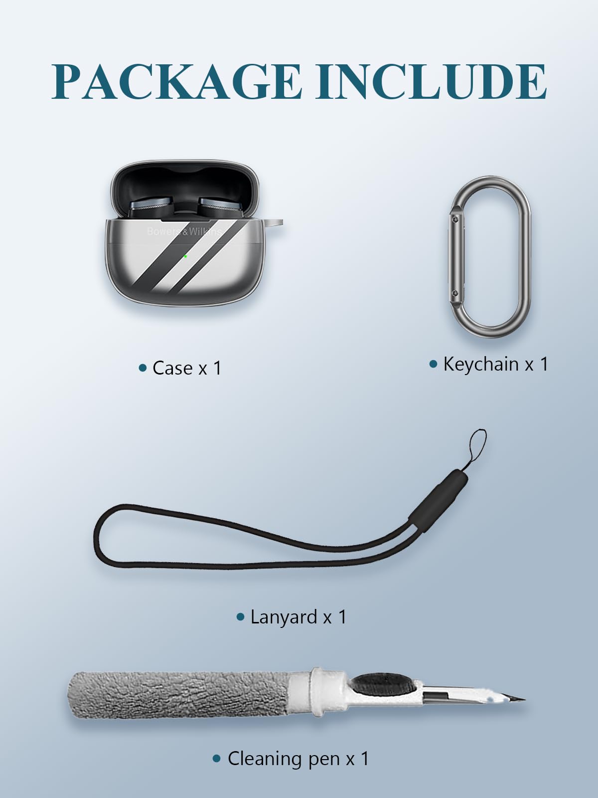 Amazon.com: Case Cover for Bowers & Wilkins Pi6/Pi8 in-Ear True