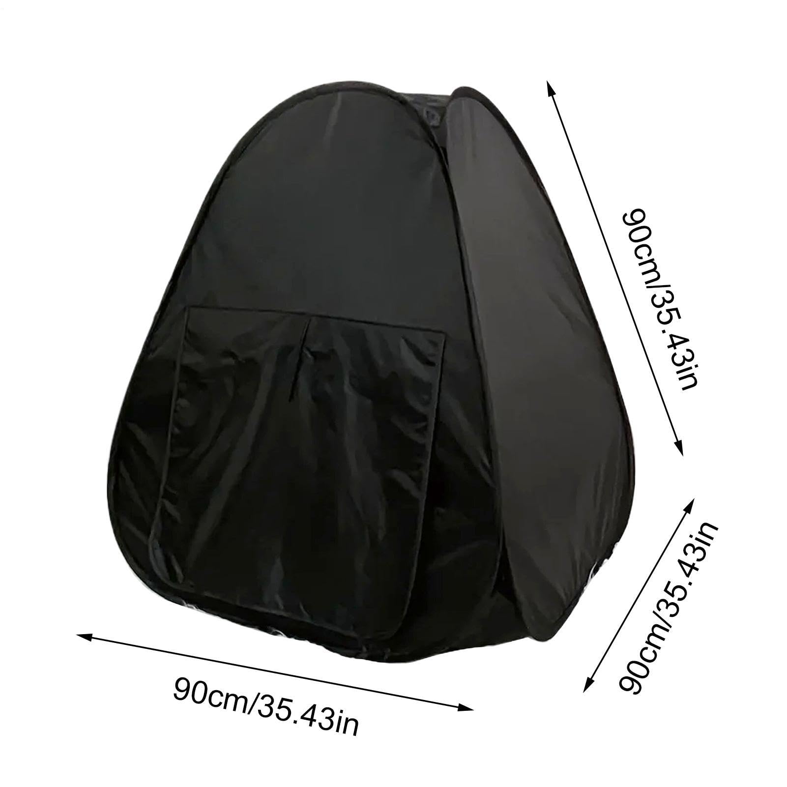 Sensory Tent – Children Calming Corner Play Hideaway Tent, Kids Educational Play House | Black Cloth, Indoor Outdoor Sensory Safe Focus Emotional Regulation Shelter for Boys Girls Calming
