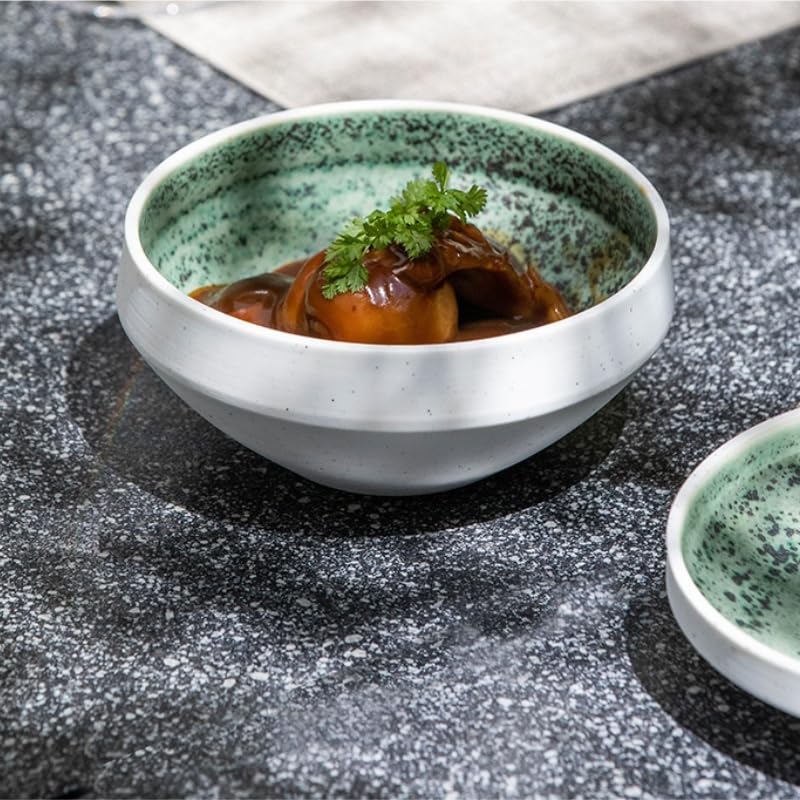 Saladier Bol à Soupe créatif for la Maison, Bol à Salade Multifonctionnel en céramique adapté à la Salade, aux Fruits mélangés et aux Flocons d'avoine Bol