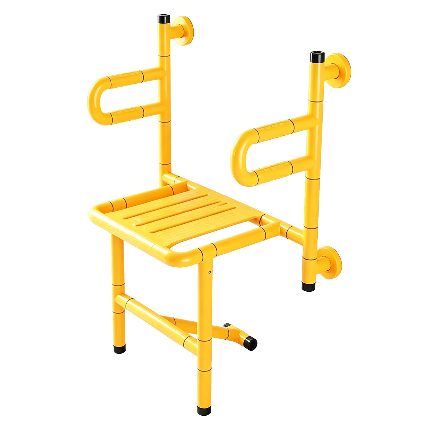 XQKXHZ Wall Mounted Folding Shower Chair for Elderly & Disabled