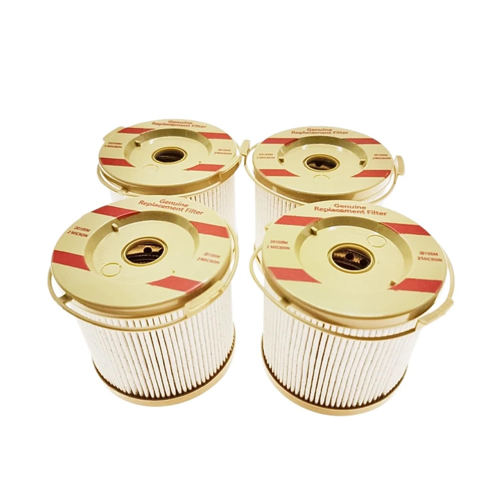 PHNOITPQ 4 PCS 2010SM 2010TM 2010PM Filter Element Suitable for 500FG 500FH Engine Oil Water Separator(2010SM)