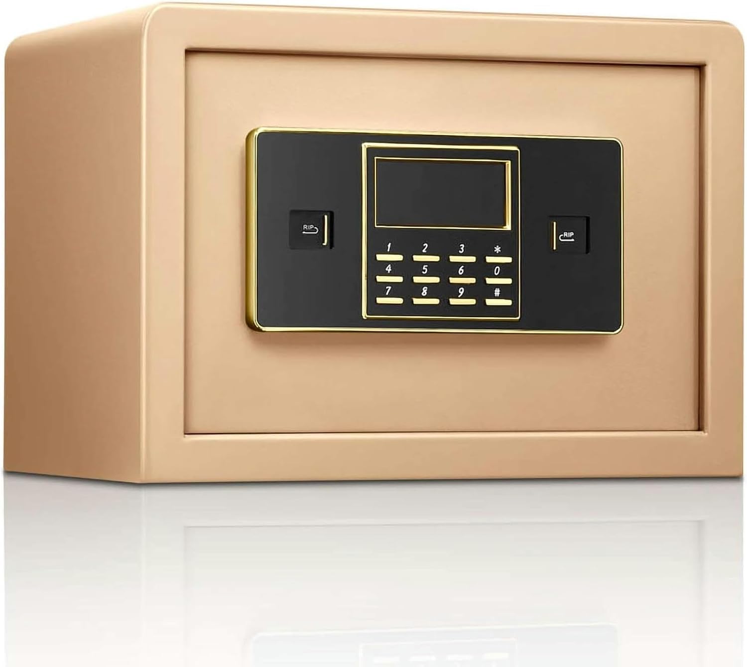 Safe Box Electronic Digital Security Safes Steel Construction Hidden with Lock Wall or Cabinet Anchoring Design for Home Office Hotel Business