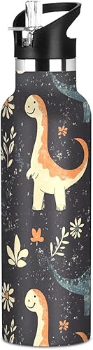 Miniatura 18 de Camouflage Gold Leakproof and BPA Free Reusable Water Bottle with Straw Lid Double-Wall Vacuum Insulation for Gym Sports