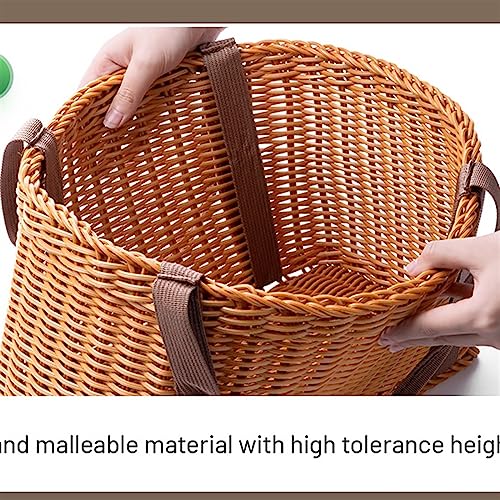 SPYKEY Cesta de piquenique Picnic Basket Outdoor Outdoor Storage Basket Home Decoration Garden Fruit