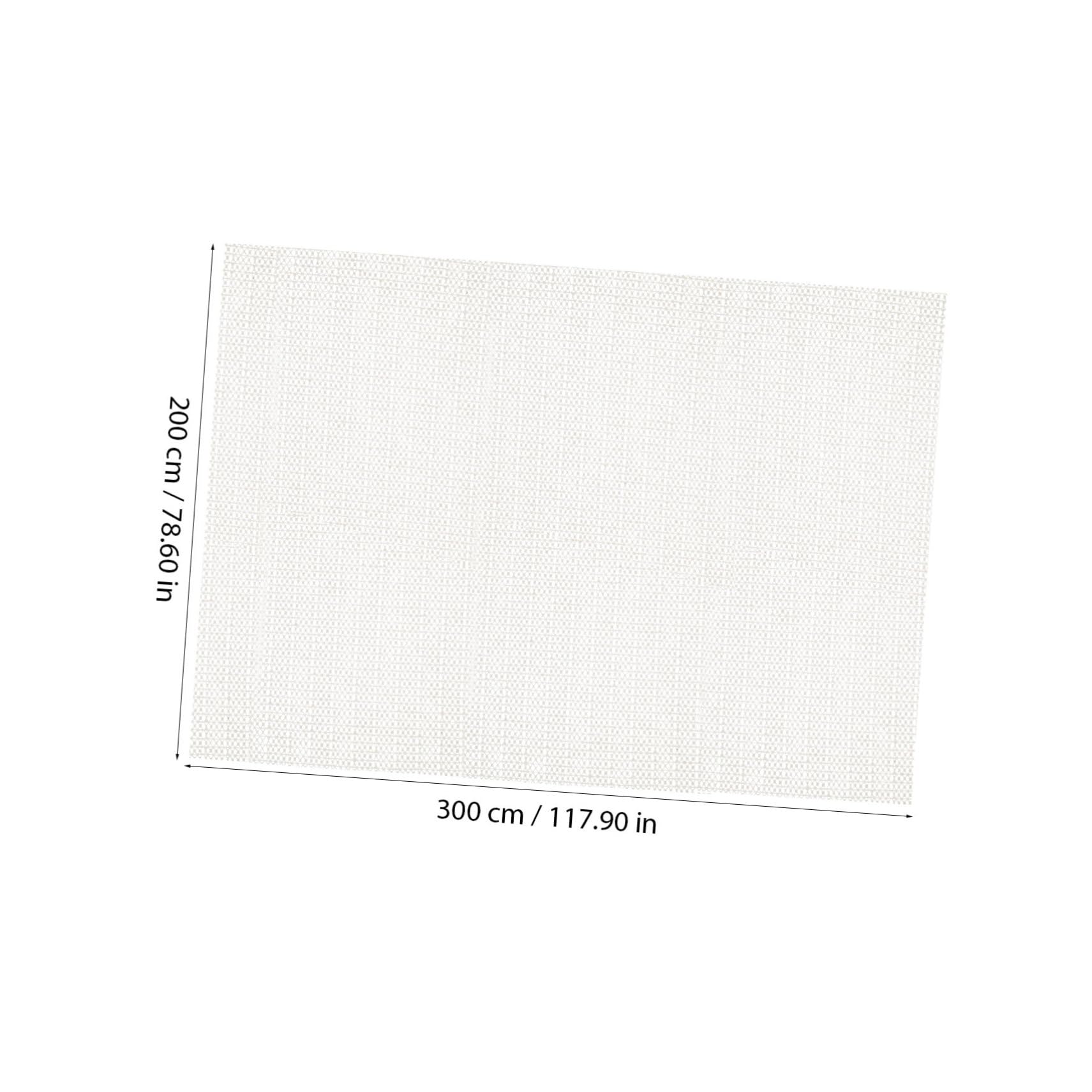 sous-Tapis Antidérapant Tapis De Couloir 200x300 Cm en PVC Robuste Antiglisse Protection Sol Bois pour Maison Bureau