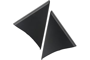 APPERFiT Front Door Upper Trim Panel Triangle Cover Compatible with 2007-2013 Chevrolet...