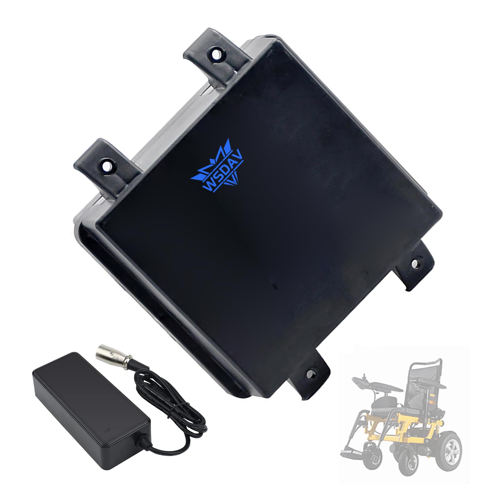24-V-Lithium-Akku für faltbaren Rollstuhl