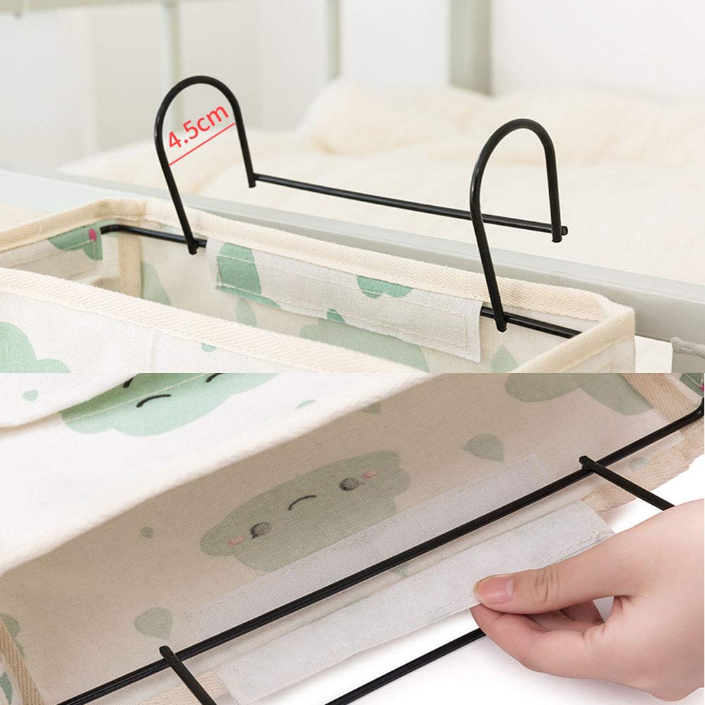 XinYouer Bett Organizer 2-tlg - Hängeaufbewahrung Für Etagenbett & Wohnheim