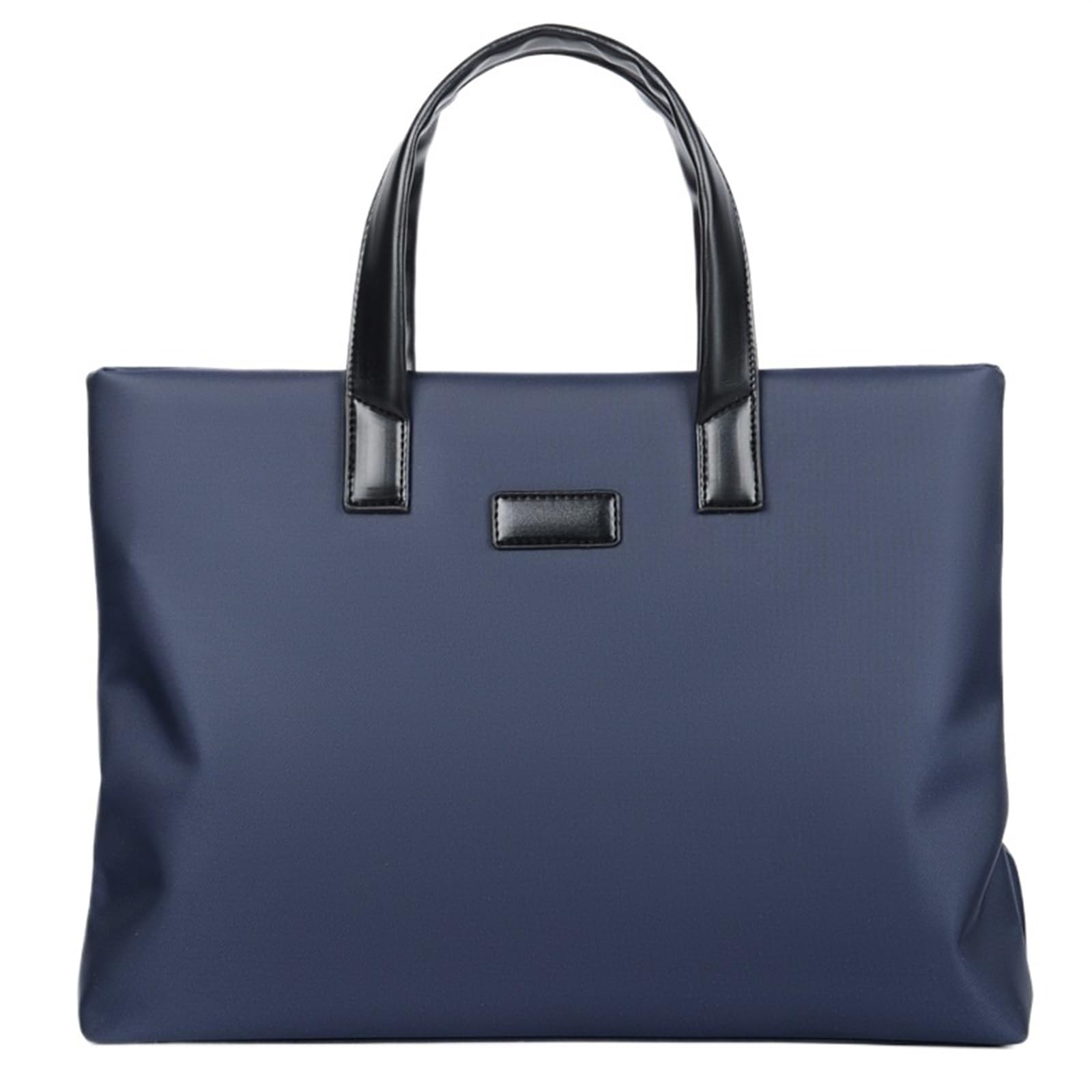 Sac Porte-documents Homme En Cuir Et Nylon - Pour Ordinateur 15 Pouces - Sac Bandoulière étanche Bureau - Noir, Gris, Bleu
