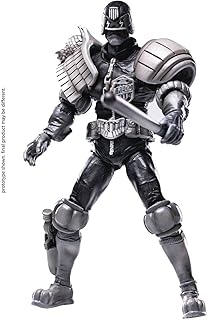 HIYA TOYS Judge Dredd: Judge Dredd Black and White 1:18 Scale Exquisite Mini Action Figure