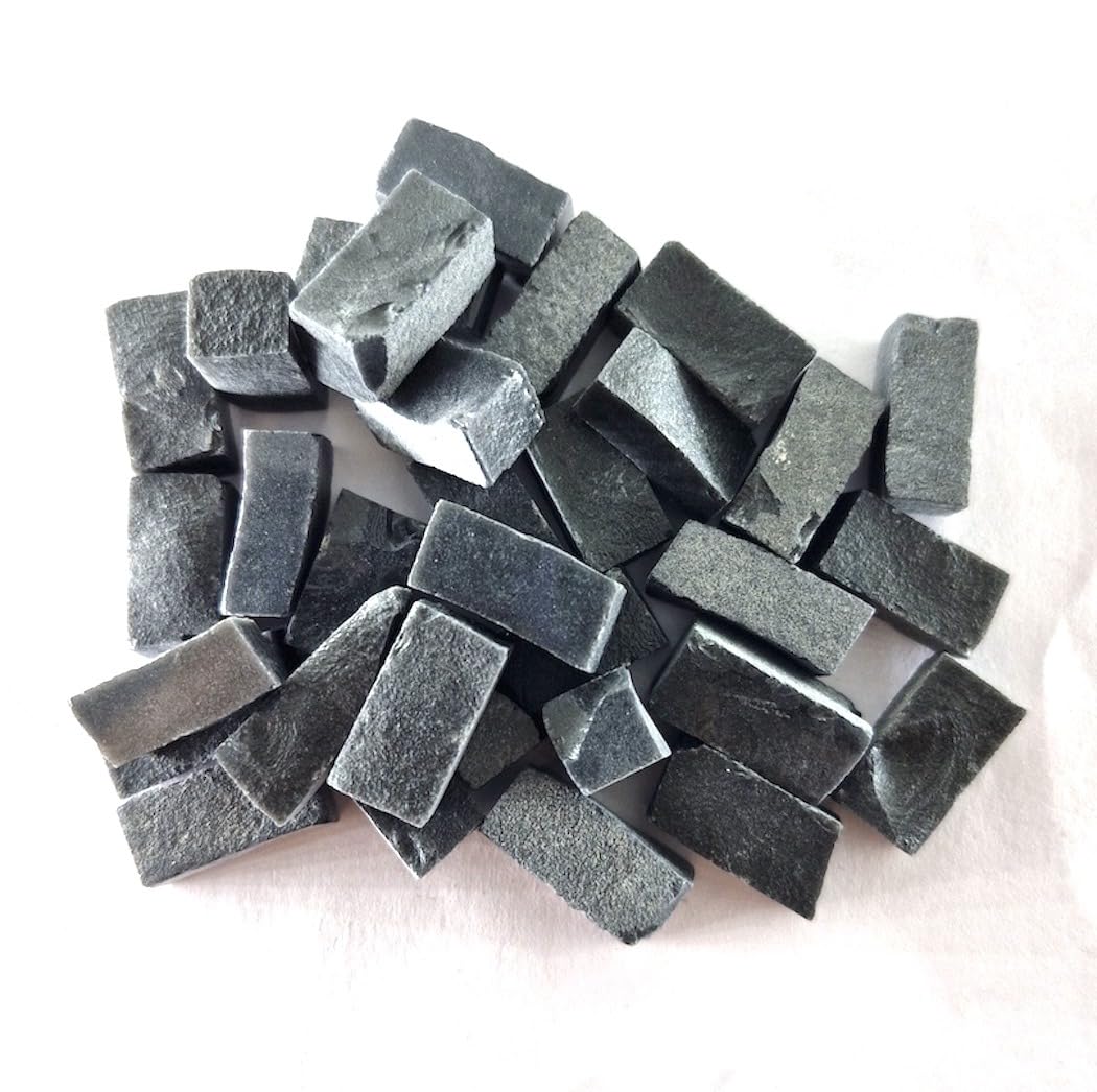 Sai Mosaic Art Smalti Glass Mosaic Black 1003 : 75 GMS Pack-image-19