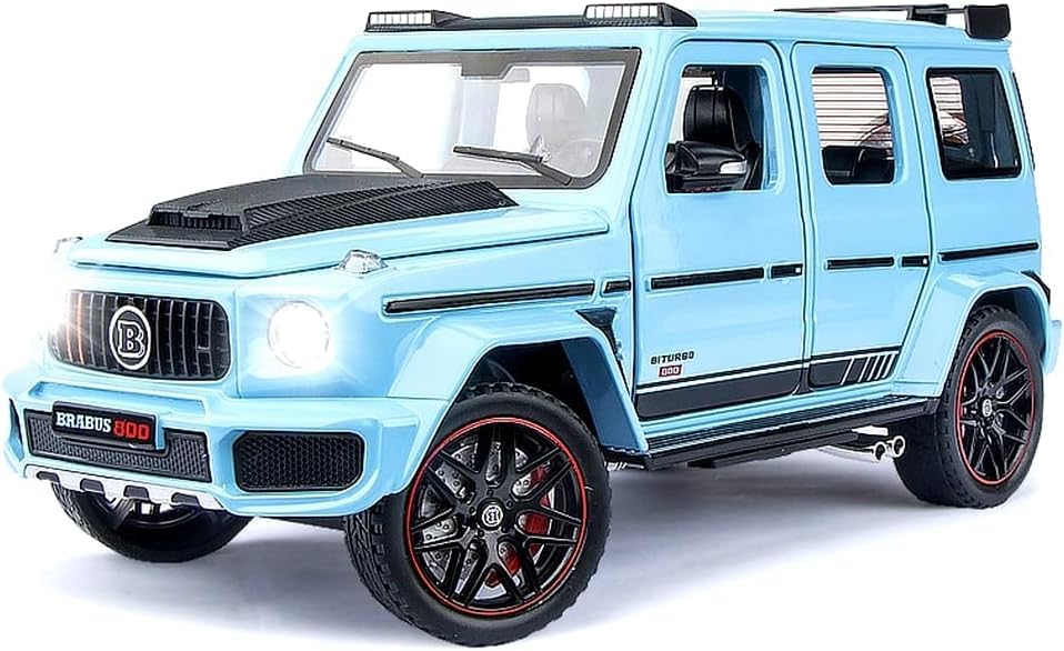 ARNIYAVALA 1:24 Mercedes-Benz Barbos G800 Alloy Off-Road car Model, Sound and Light Sound Effect Function, Pull Back car, Suitable for Adults and Childrens Christmas Birthday Gifts,. (Sky) (B0DFTPBC1C) Amazon Price History, Amazon Price Tracker