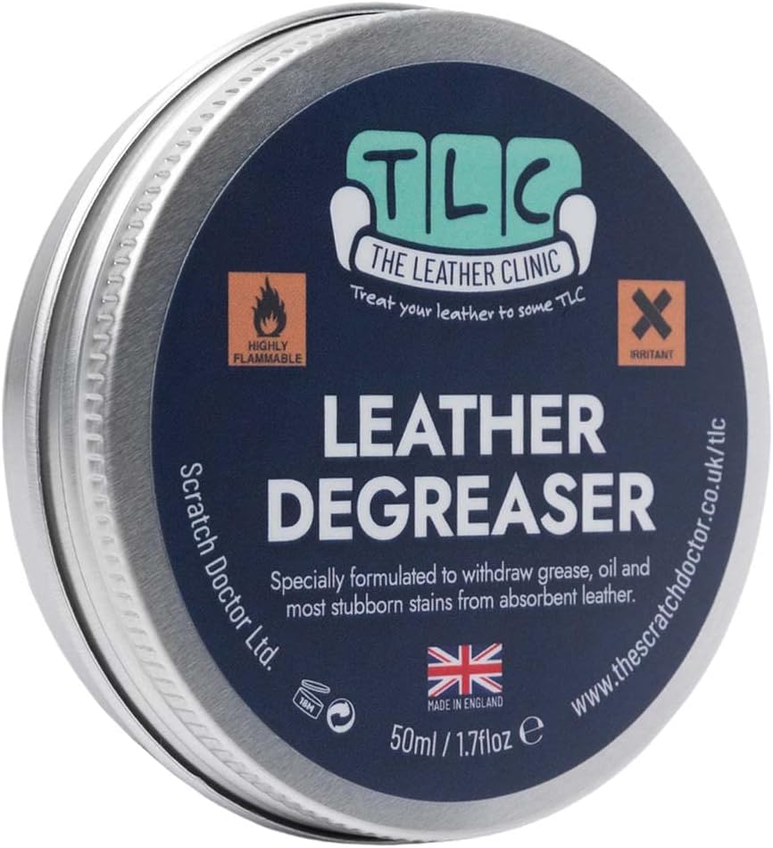Furniture Clinic Liquid Leather Degreaser - For Quickly Removing Grease ...