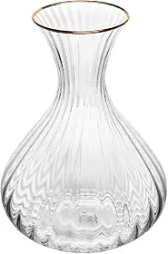 WOLFF - Decanter de Cristal Ecológico com Fio de Ouro Optic 1,5L
