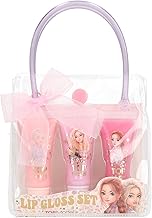 Depesche 13759 TOPModel Cowgirl - Beauty and Me Gloss Set, 3 Gloss Glosses, Pink, Pink and Purple, with Different Fruity Fragrances