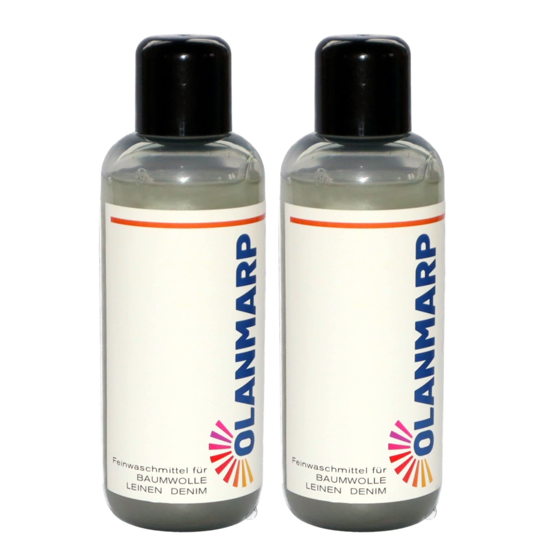 Detersivo per cotone e lino Olanmarp concentrato – detersivo delicato liquido per bucato a mano e in lavatrice – speciale per fibre naturali e abbigliamento sensibile – ideale per viaggi (480 ml)