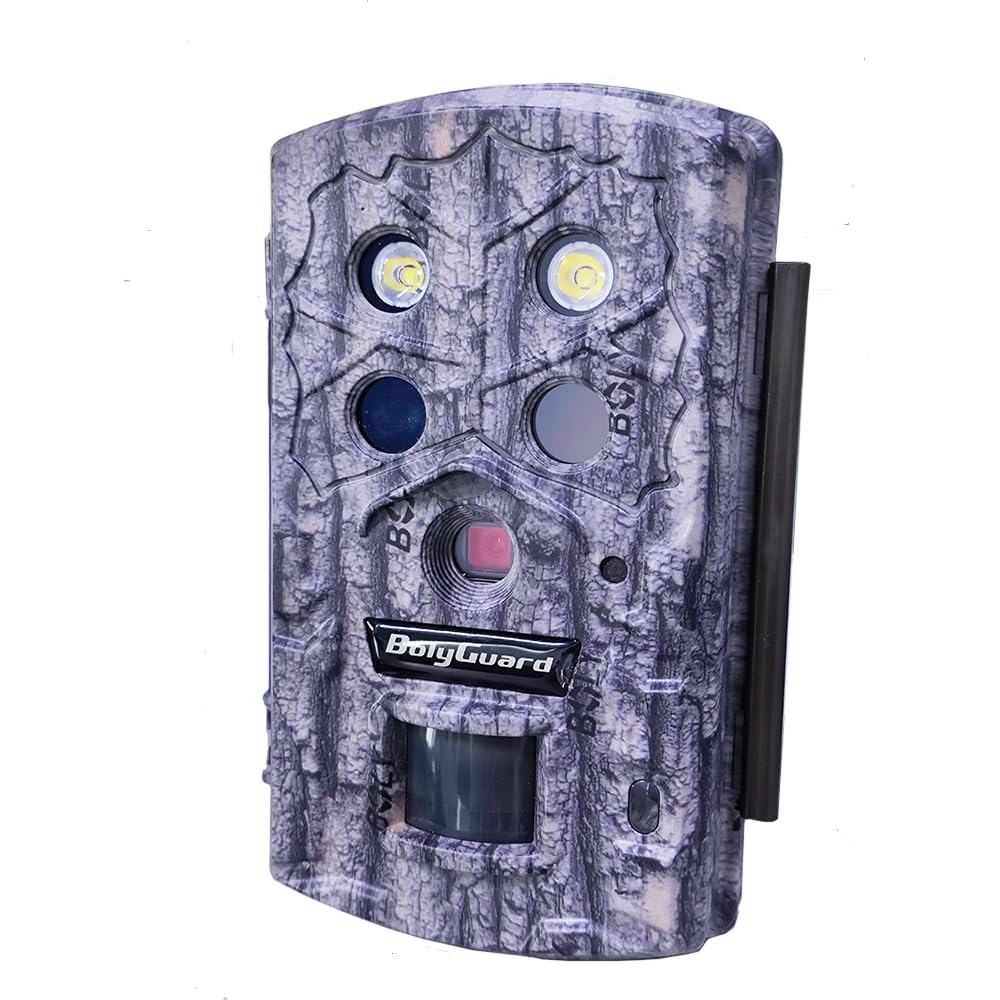 BolyGuard Wildlife Wildkamera 45MP 4K HD Jagdkamera 30,5 m Erfassungsreichweite 40 Stück 940 nm IR-LEDs mit Nachtversion für Wildtierüberwachung und Heimsicherheit (BG590-4K)