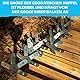 Domestar Geodätische Kuppel: Set mit 11 Montageverbindern, Metall, verzinkter Stahl, für 1 V-Kuppel: Gewächshaus, Hängematten, Werkstatt, Gartenhaus, Hühnerhaus, Moskitonetz für den Außenbereich