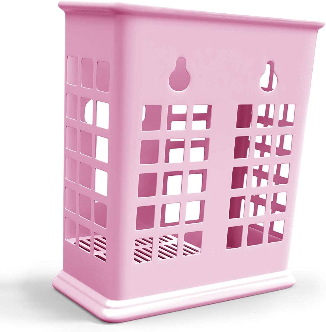 Super Big Clearance! Chopsticks and Straw Holder Dishwasher Basket | Chopsticks Basket for Washing, Drying, Storing also Use as Storage Stand for Spoon Knife Fork Case And Other Small Cutlery Utensil - White