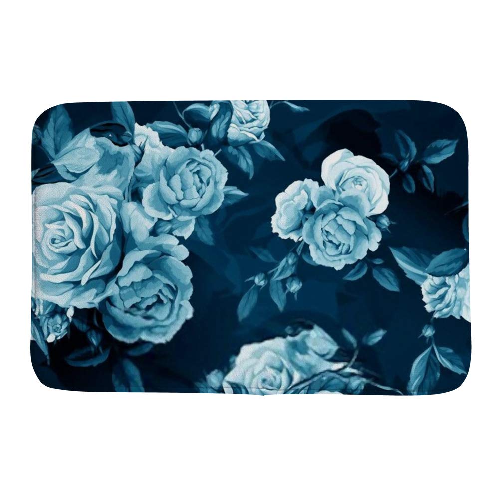 Tapis de salle de bain salon cuisine oiseaux et fleurs CHEHONG