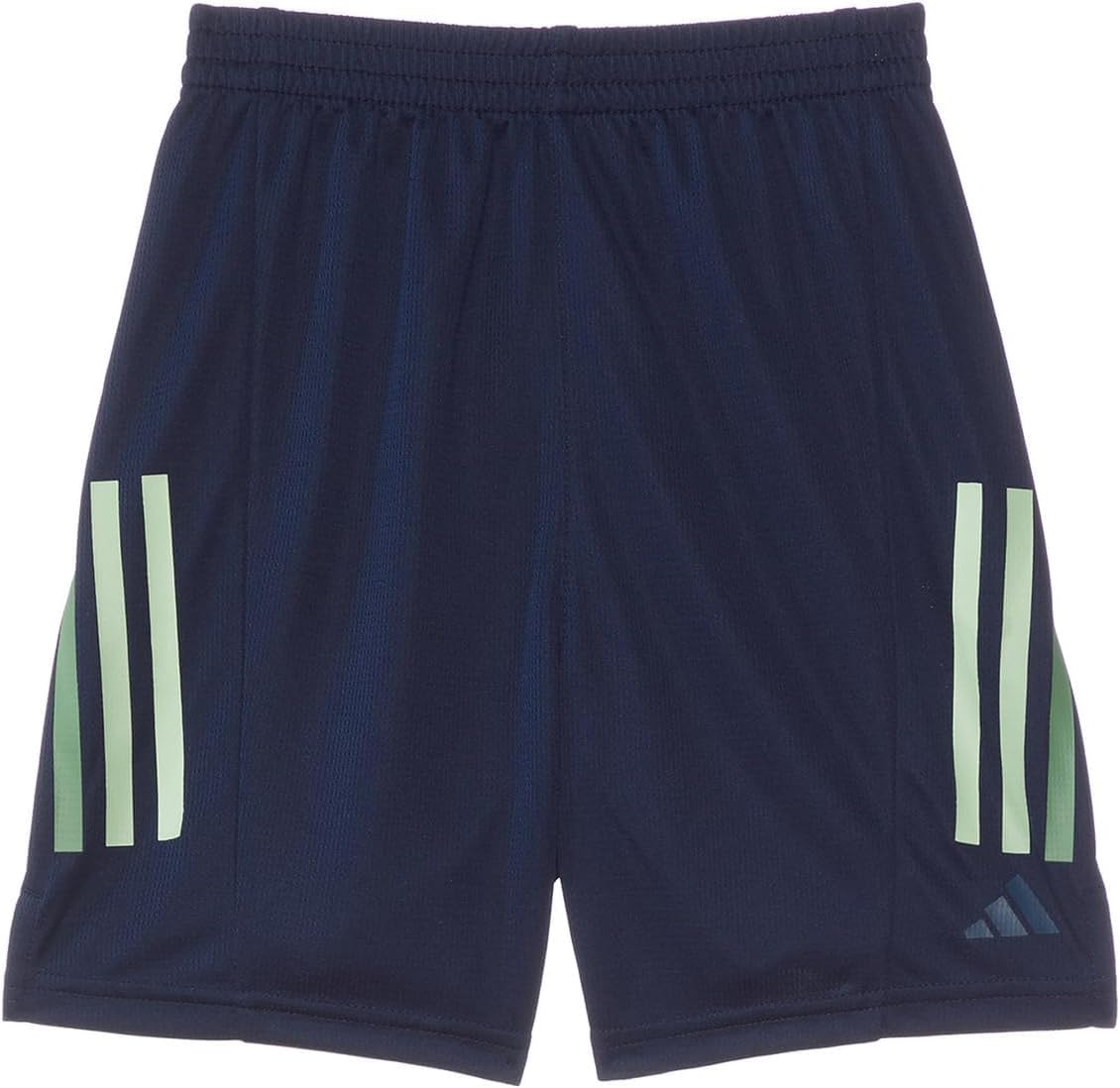 adidas Boys' AEROREADY® Elastic Waistband Graphic 3-Stripe Gym Shorts