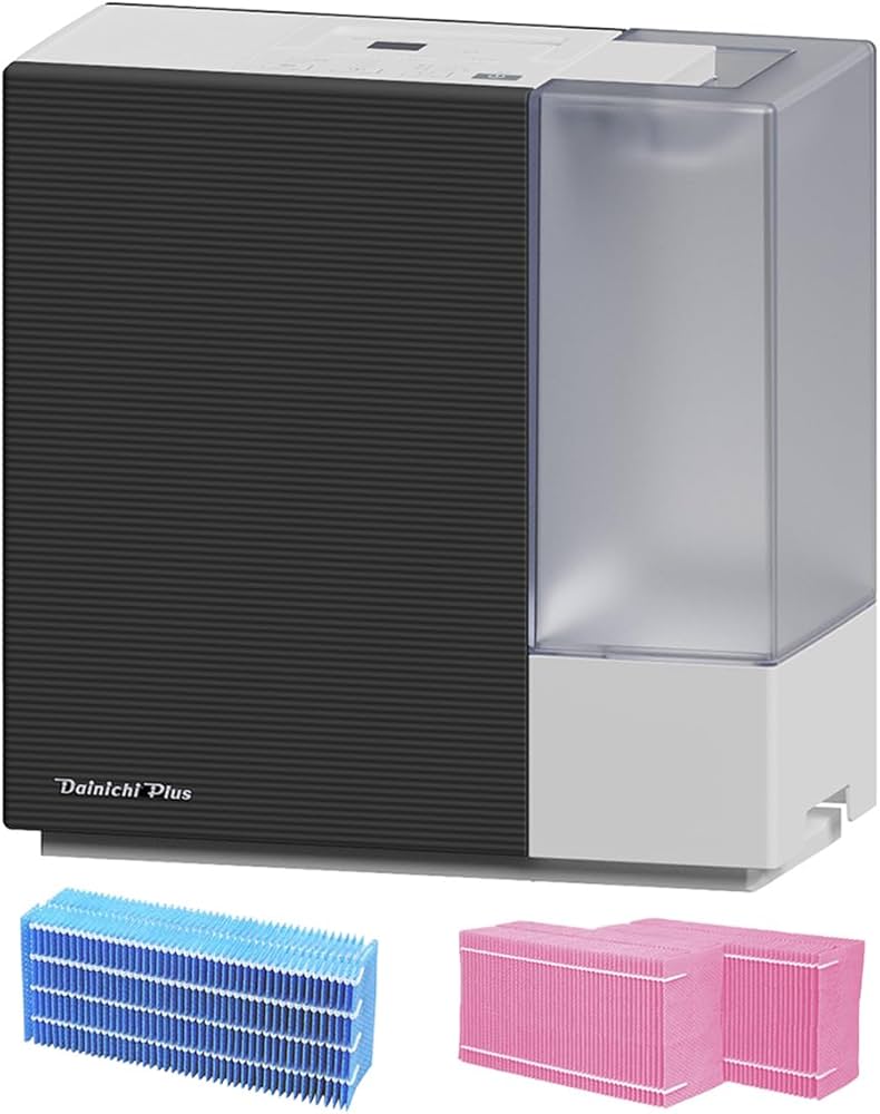 ダイニチ ハイブリッド加湿器 HD-ERXT502-K チャコールブラック Amazon