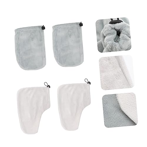 Miniatura 8 de 2 pares de guantes de parafina para pies cera de parrafina para manos cera caliente para manos cera caliente para manos guantes de baño guantes de