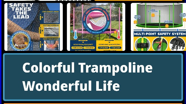 Filet De Sécurité Pour Trampoline 6/8 Barres - Taille 244 Cm à 427 Cm - Résistant Aux UV, Avec Fermeture éclair - 4