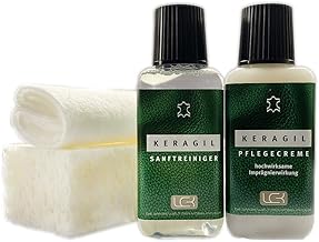4 Piece Leather Care Kit 150ml Cleaner, 150ml Care, Sponge, Cloth.